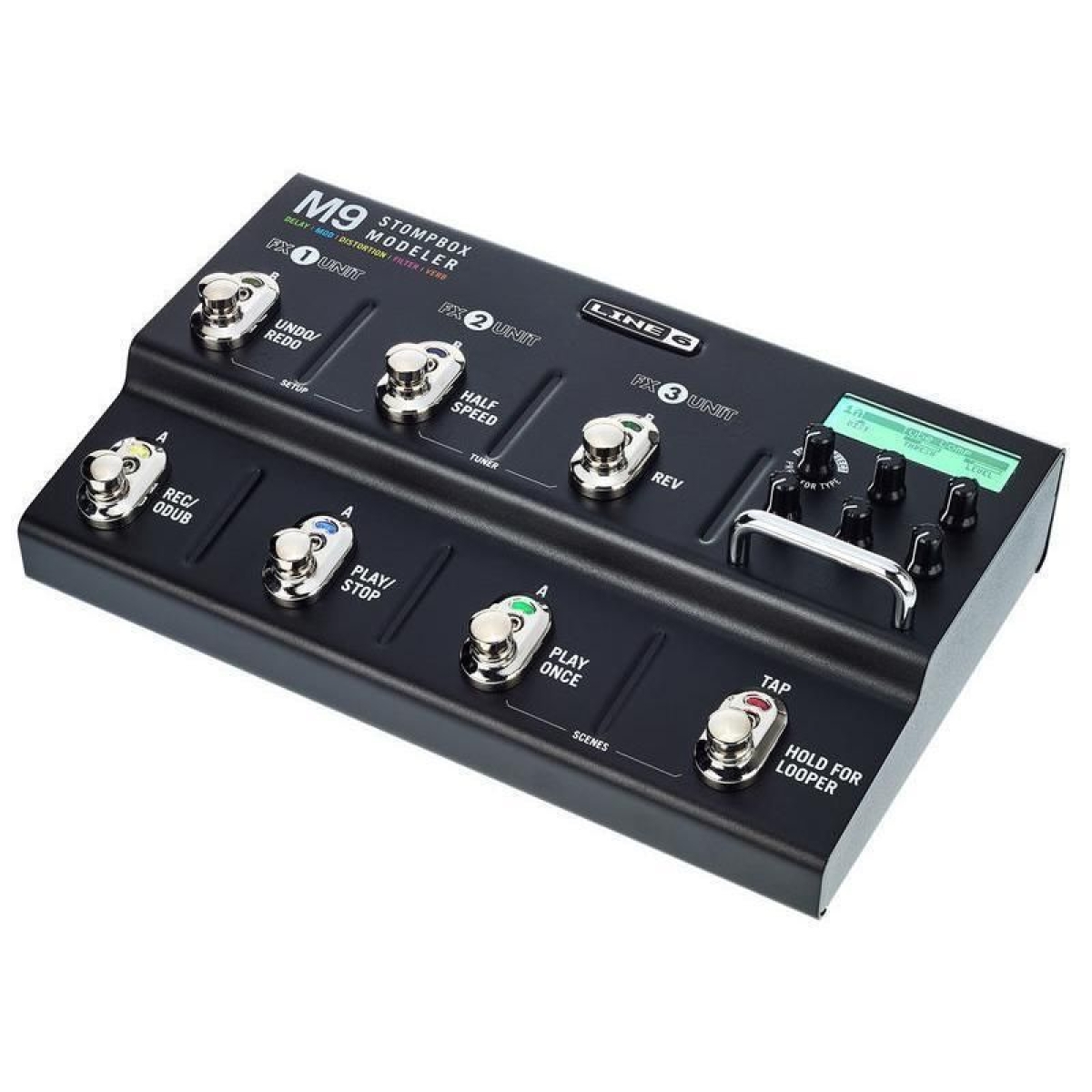 オンラインストア超特価 LINE6 M9 STOMPBOX MODELER本体のみ※電源